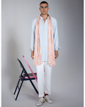 Chessboard Henley Shirt Kurta Set By KYNAH, Luxury Indian Fashion & Bridal Wear