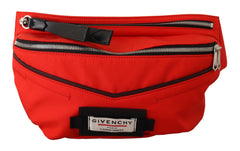 Men's Red Polyamide Downtown Large Bum Belt Bag