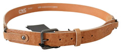 Women's Light Brown Genuine Leather Belt