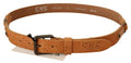 Women's Light Brown Buckle Waist Belt