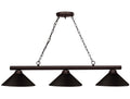Z-Lite Shooter Bronze Finished Pool Table Light