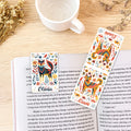 Personalizado Folk Art Animal Flor Magnético Marcapáginas Clip con Nombre Lectura Cumpleaños Regalo para los amantes de los libros Ratones de biblioteca
