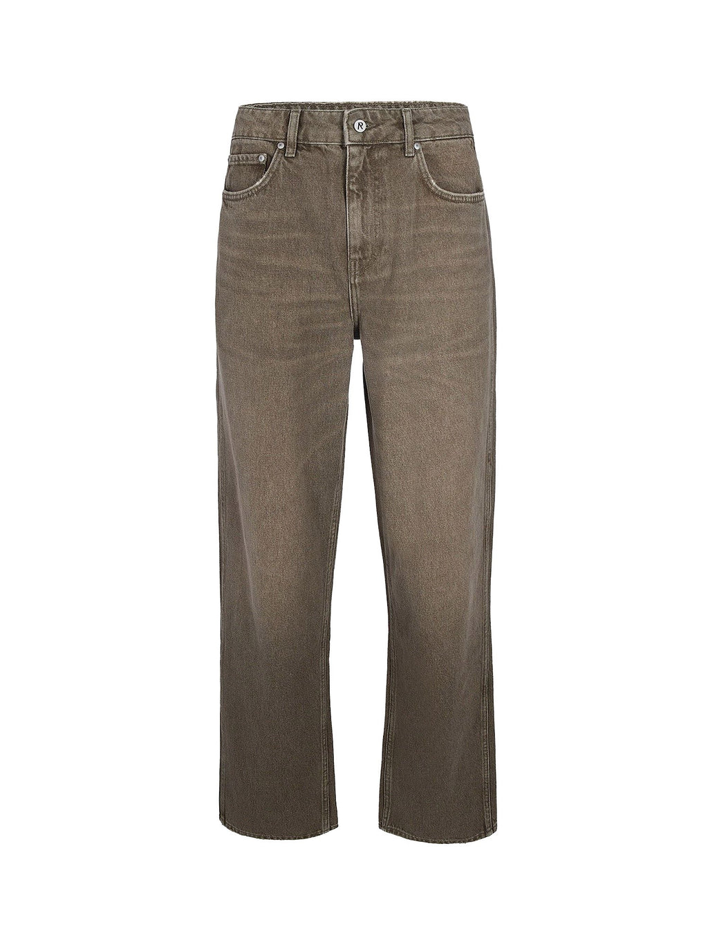 Represent Jeans Washed Olive Coton - 34