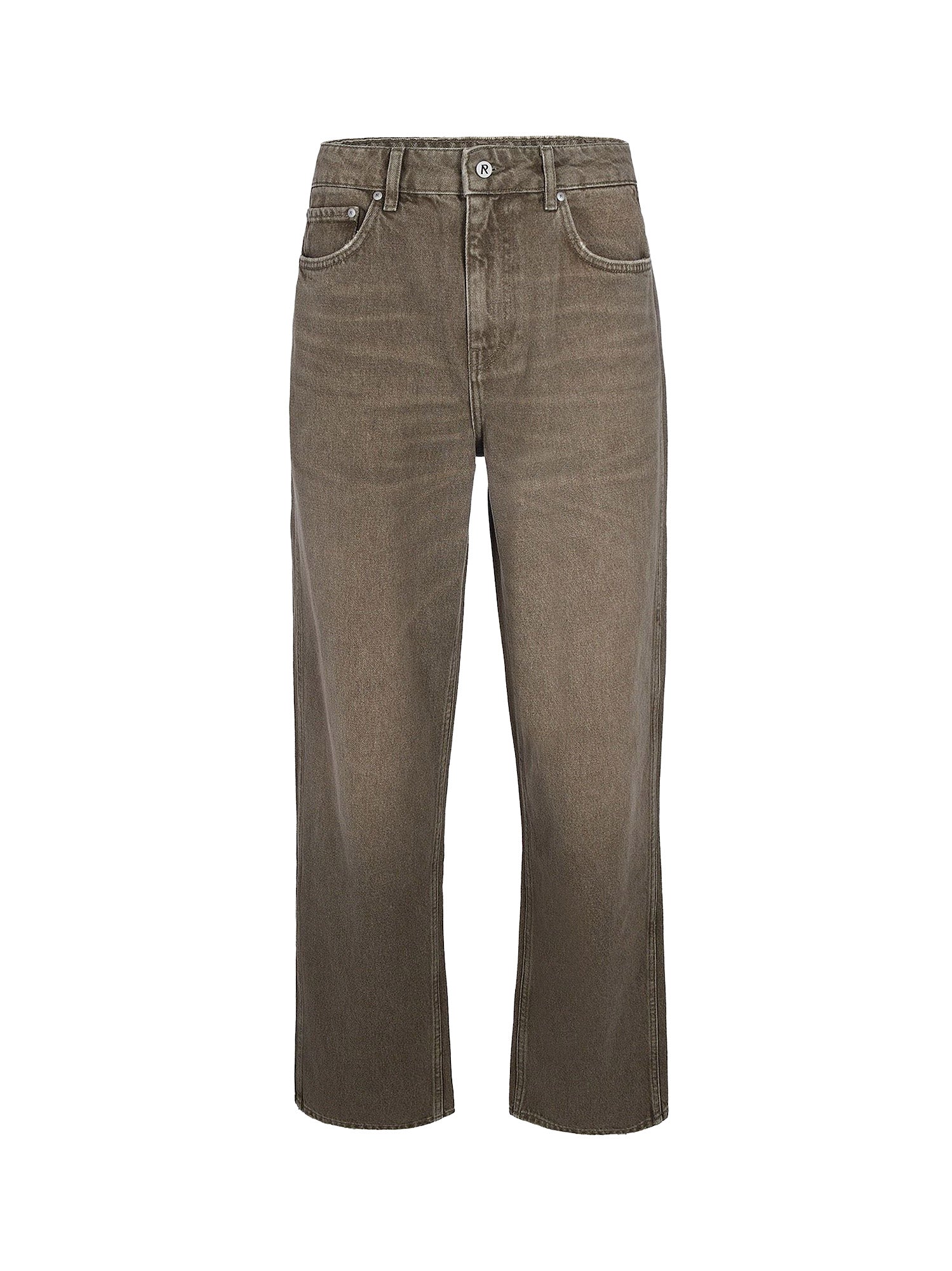 Represent Jeans Washed Olive Coton - 34
