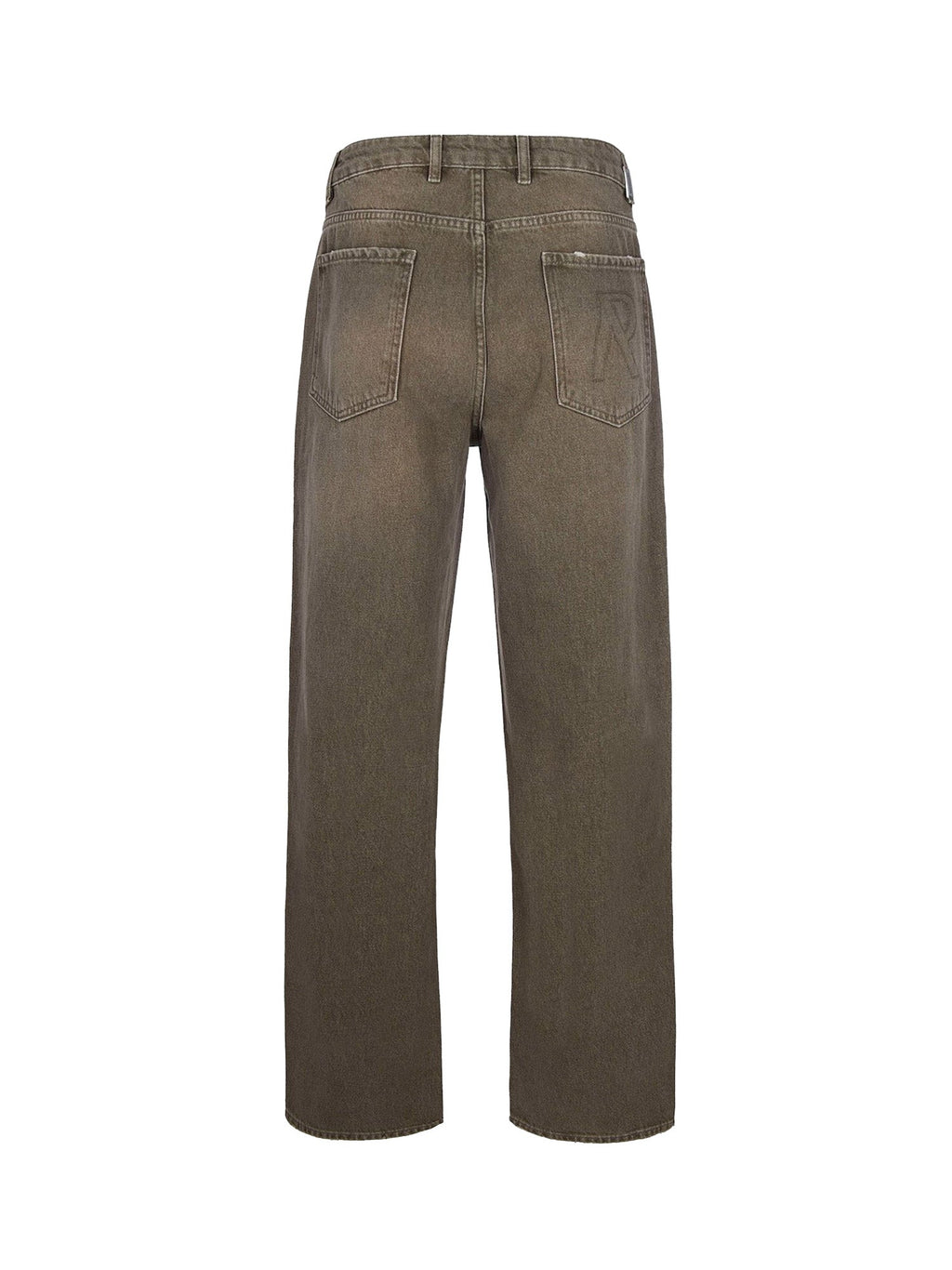 Represent Jeans Washed Olive Coton - 34