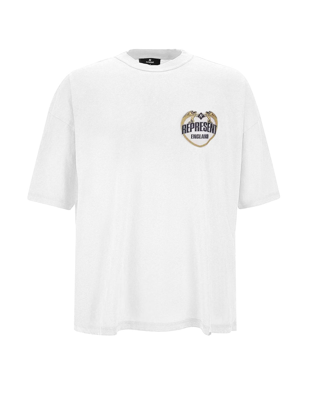Represent T-shirts and Polos Washed Ecru Cotone