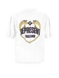 Represent T-shirts and Polos Washed Ecru Cotone
