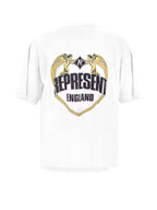 Represent T-shirts and Polos Washed Ecru Cotone
