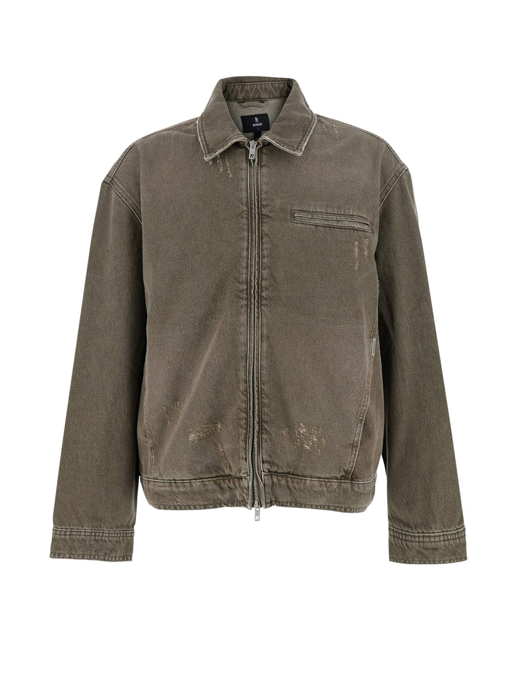 Represent Jackets Washed Olive Cotone - M