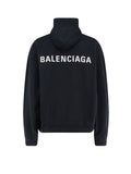 Balenciaga Sweaters Faded Black/white Cotone - 38