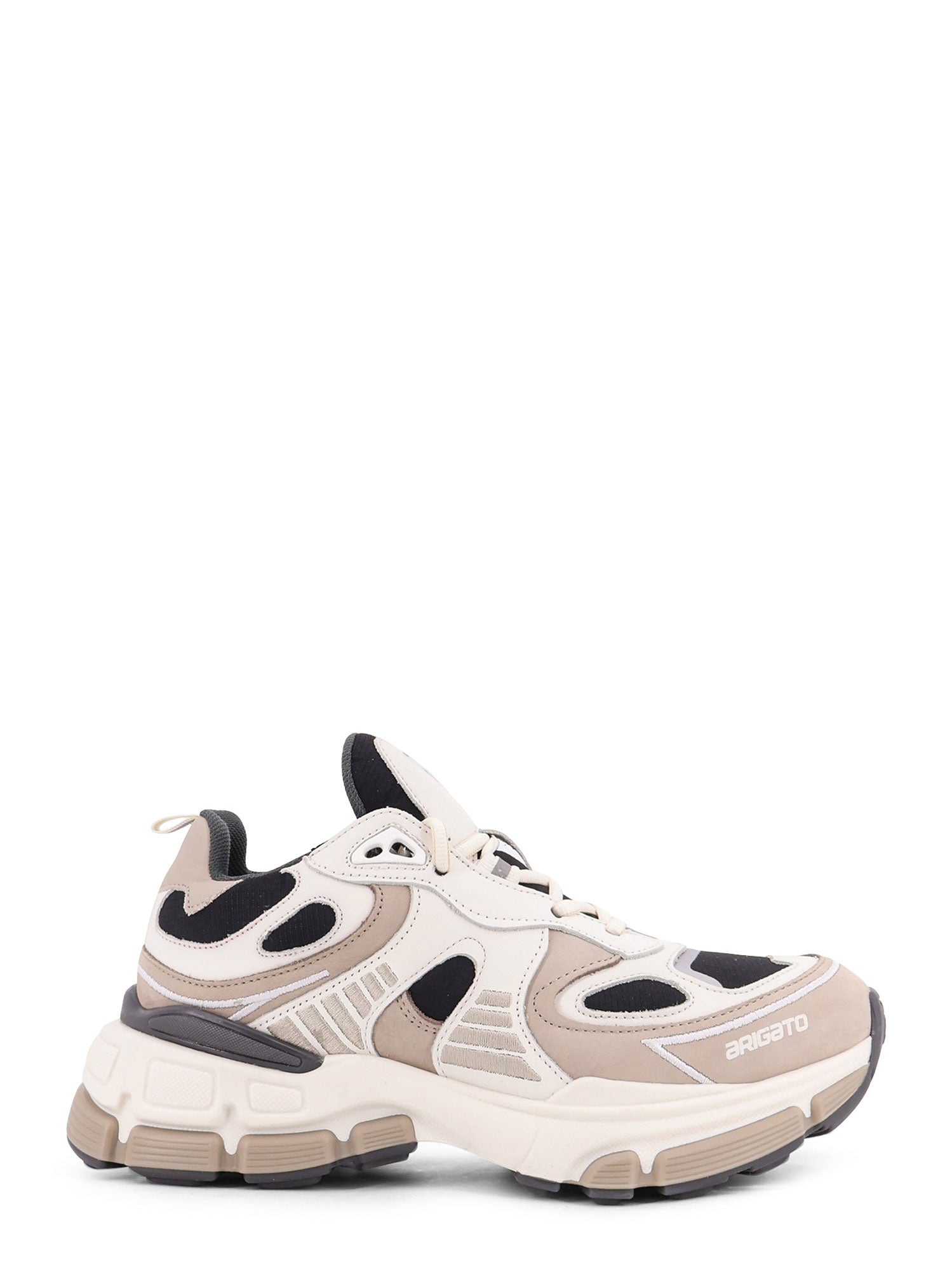 Axel Arigato Sneakers Beige Nero Suede/pelle - 37