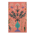 Coral Bloom Vase Accent Rug
