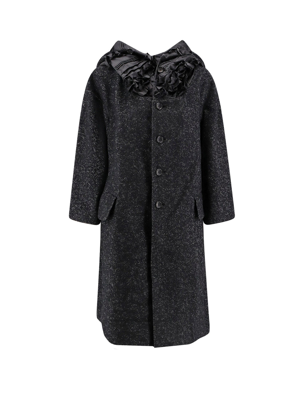 COMME DES GARCONS PLAY Coats Blkecruxblac Lana Nylon