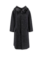 COMME DES GARCONS PLAY Coats Blkecruxblac Lana Nylon