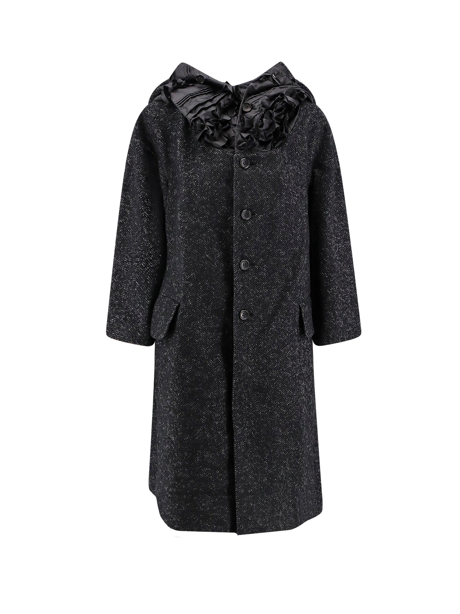 COMME DES GARCONS PLAY Coats Blkecruxblac Lana Nylon