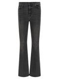 Mother The Weekender Jeans — Gray