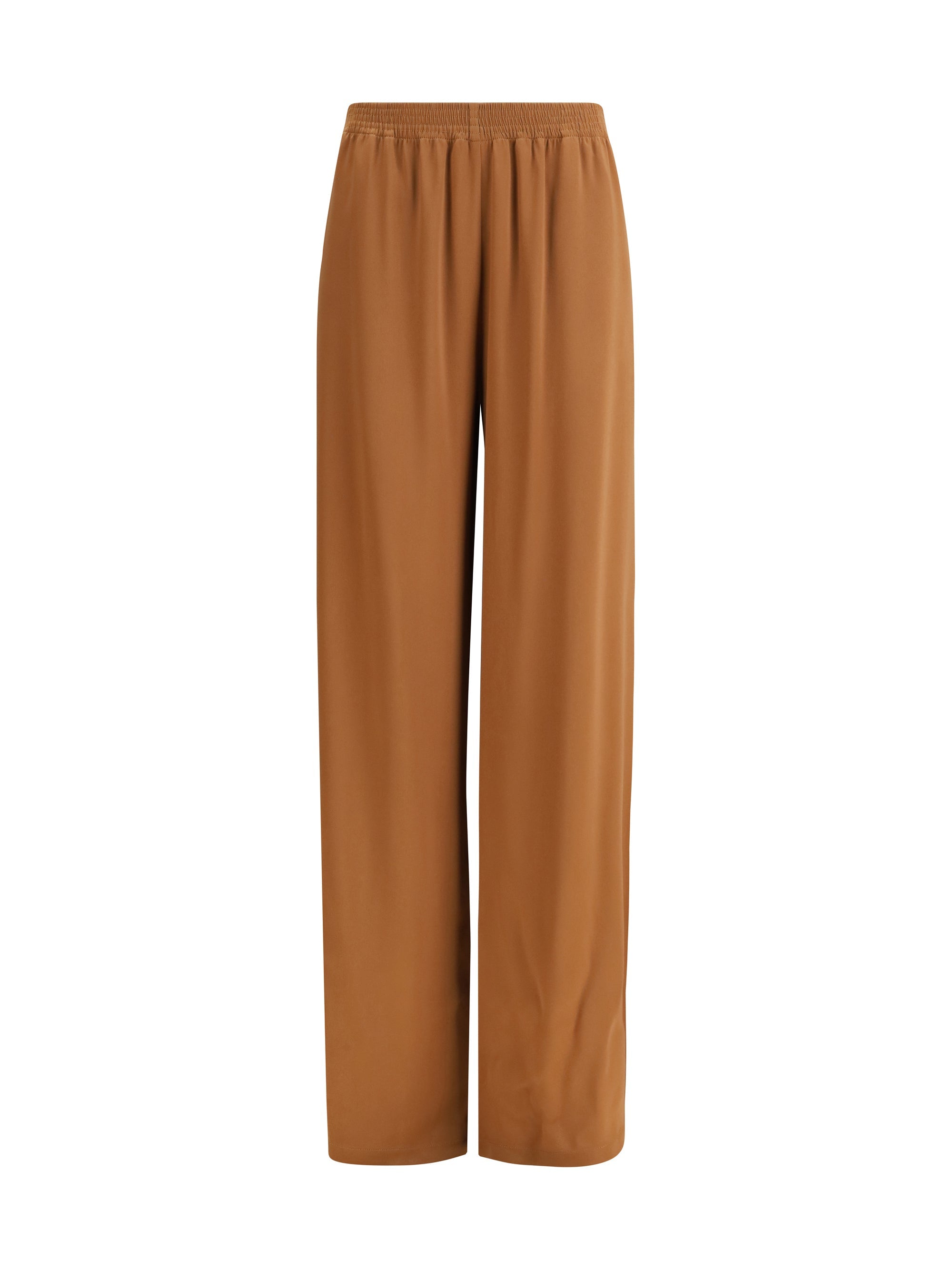 Fabiana Filippi Viscose-Blend Trousers — Beige