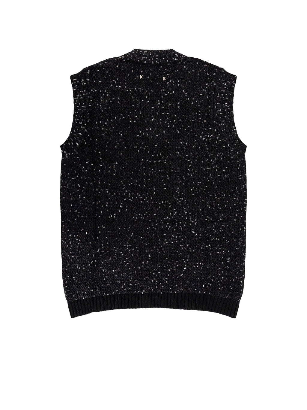 Golden Goose Sweaters Black Poliammide Cotone Elastan