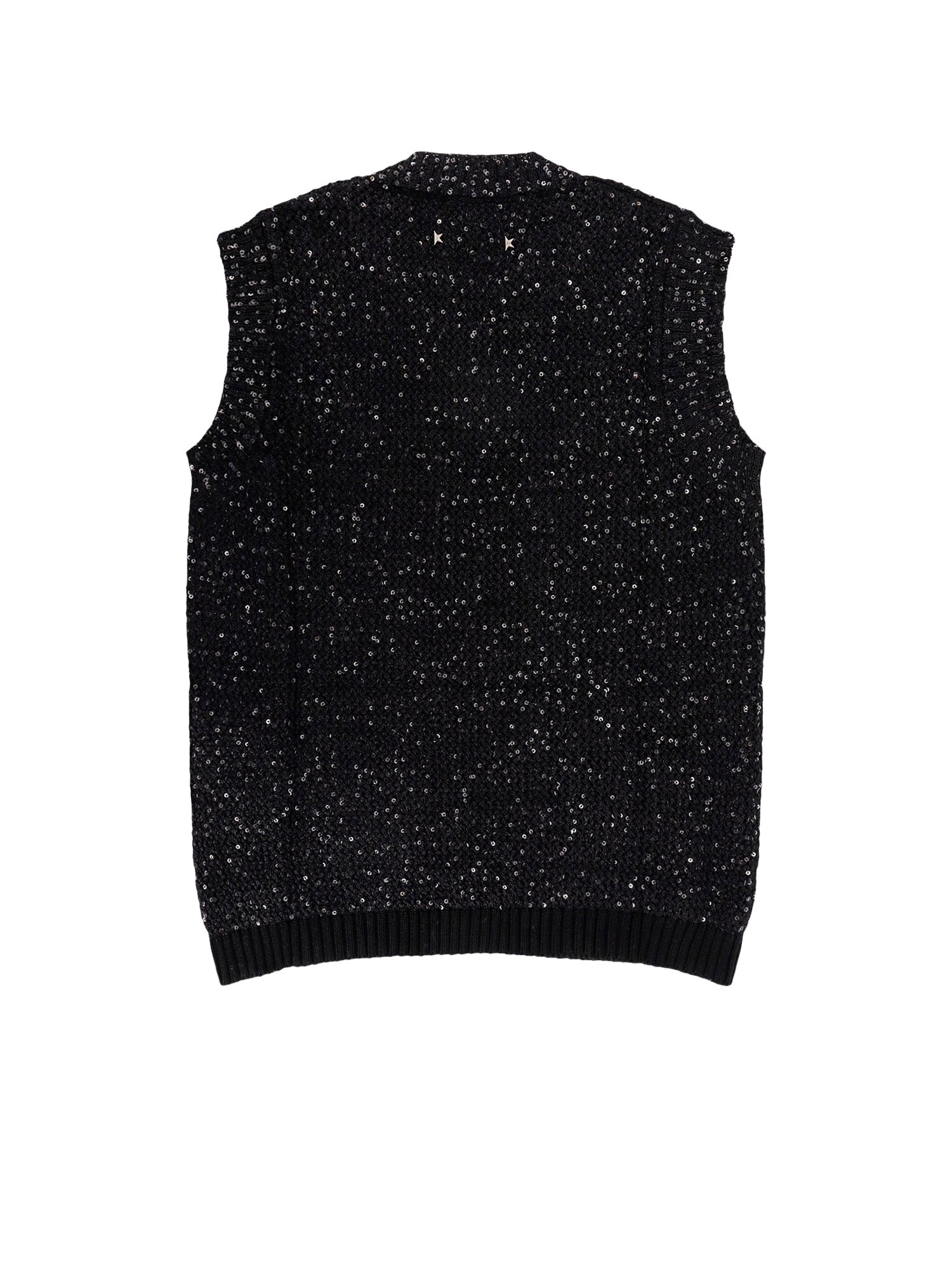 Golden Goose Sweaters Black Poliammide Cotone Elastan