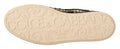Men's Beige Brown Wool Cotton High Top Sneakers