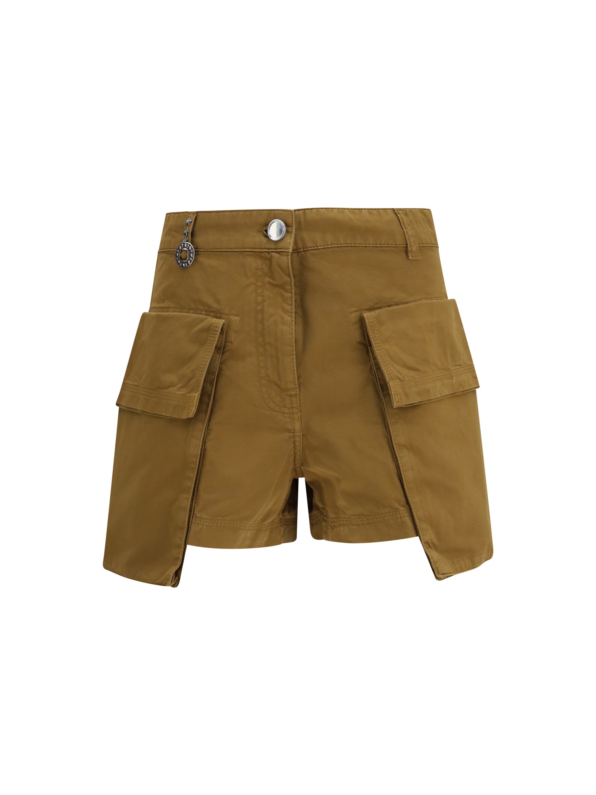Pinko Kiwi Cargo Shorts — Bronze