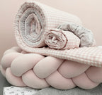 Trenza Bebé para cuna cama artesanal a medida - Protección y estilo para tu bebé