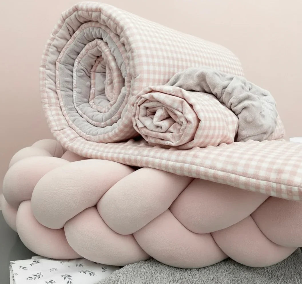 Trenza Bebé para cuna cama artesanal a medida - Protección y estilo para tu bebé