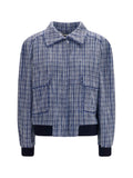 Kiton Tweed Jacket — Blue