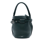 Nano Leather Big Bucket Bag