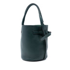 Nano Leather Big Bucket Bag