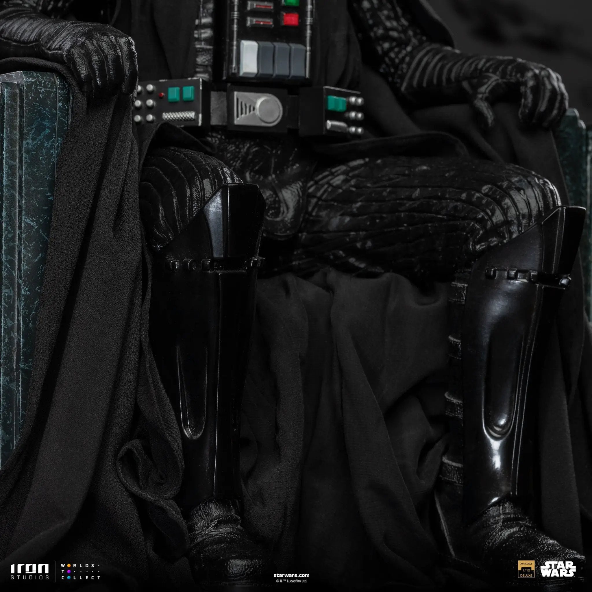 Statue Darth Vader on Throne - Star Wars: Obi-Wan Kenobi Series - Art Scale 1/10 - Iron Studios
