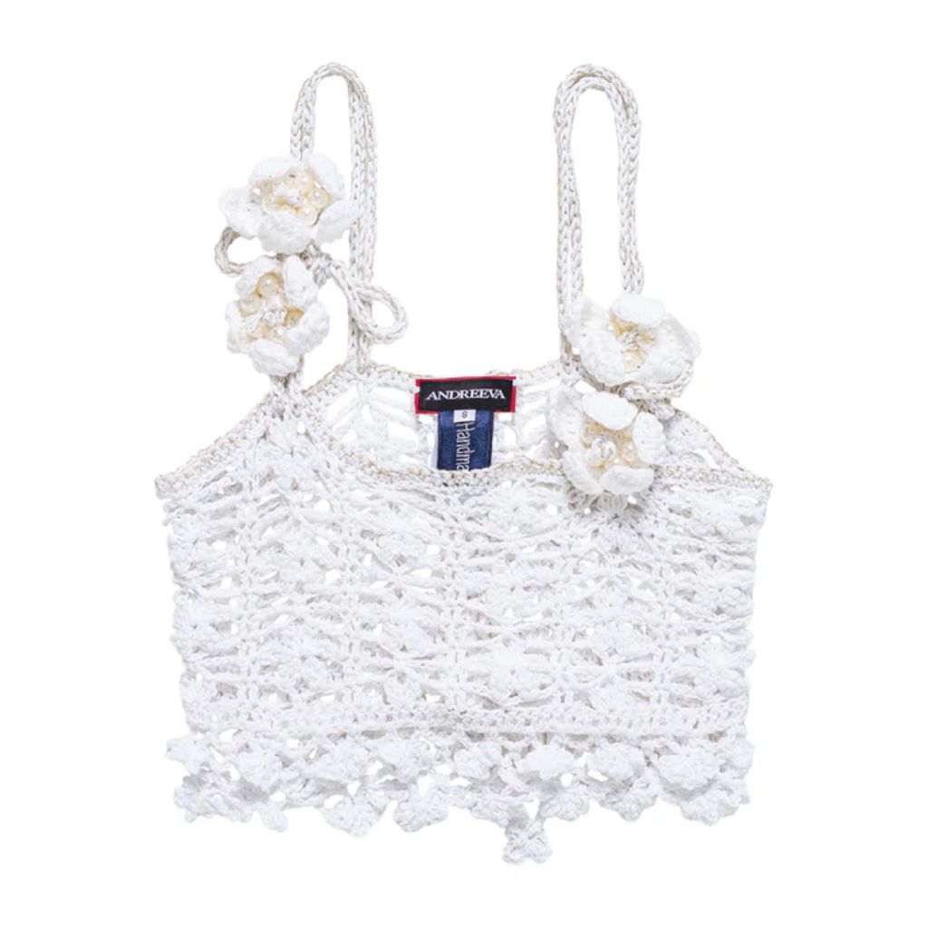 White Vanilla Handmade Crochet Top
