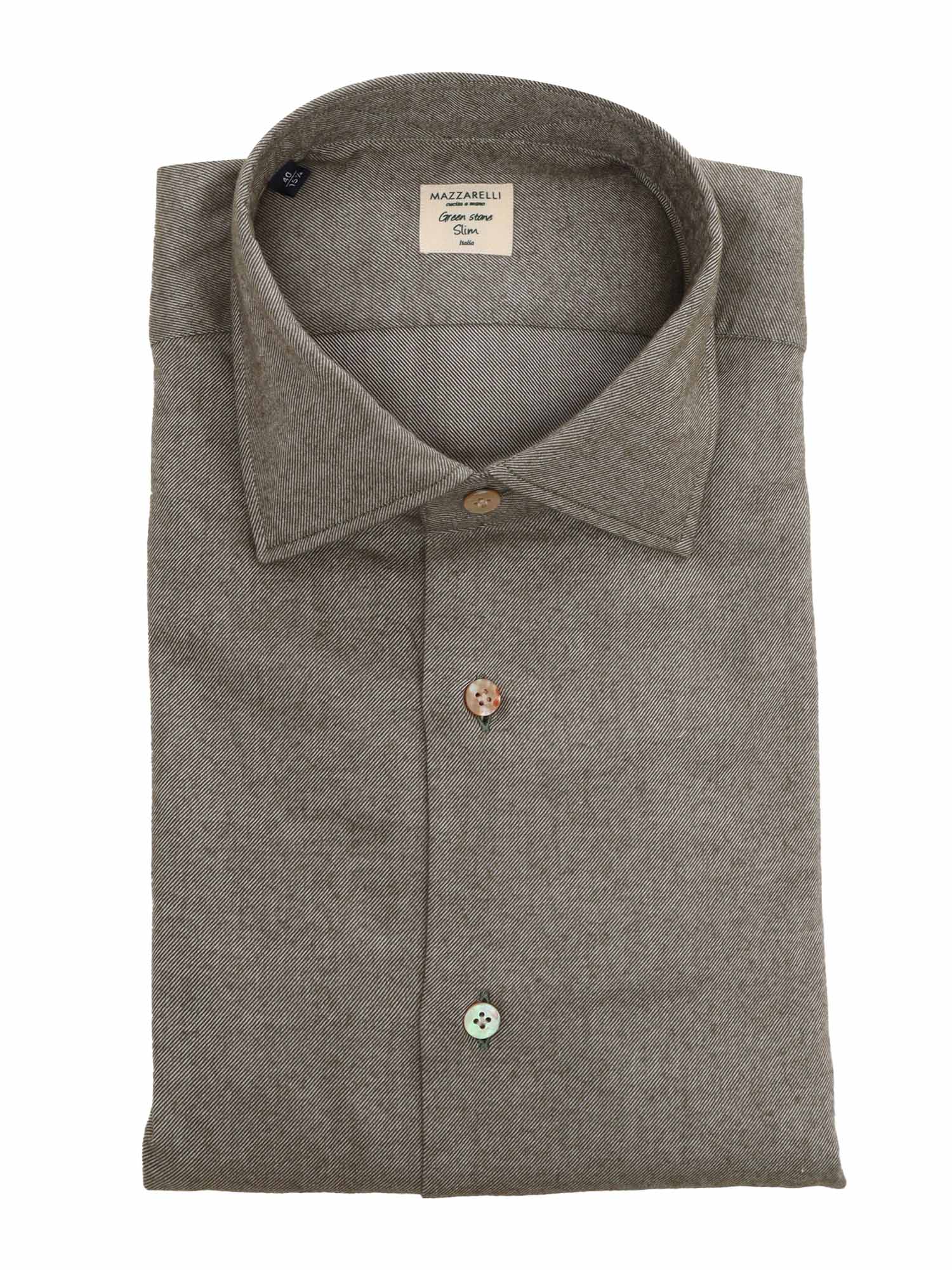 Green Cotton Shirt - 41
