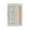 Modern Geometric Color Block Serving Tray