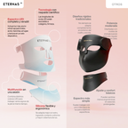 Kit Completo de Máscaras LED Infrarrojas 850nm – Silicona Médica para Rostro, Cuello y Escote