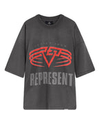 Represent T-shirts and Polos Sun Fade Grey Cotone Canapa - L
