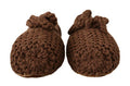 Women's Wool Knit Ballerina Brown