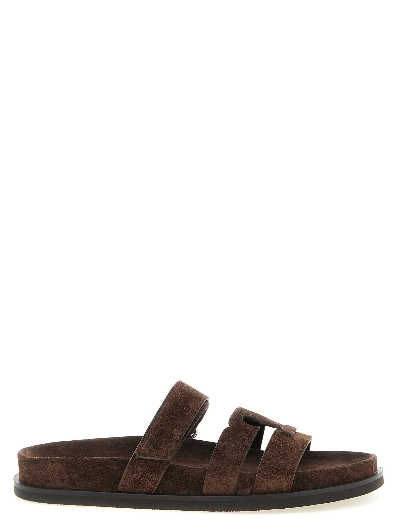 Tory Burch Ines Slide Sandal — Brown