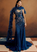Cyanarelle Gown By KYNAH, Luxury Indian Fashion & Bridal Wear