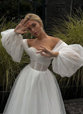 Sequined Detachable Long Sleeves With Off-The-Shoulder