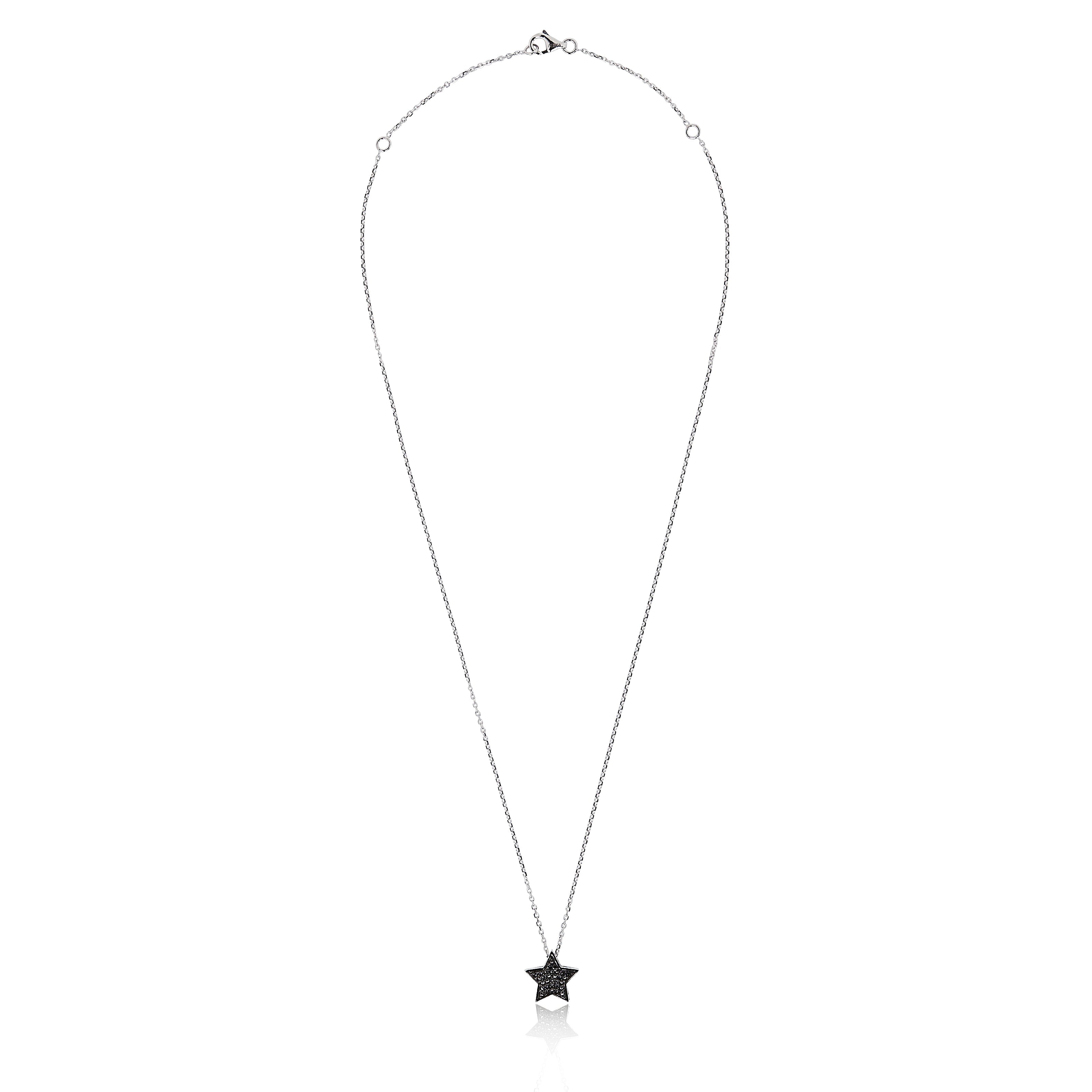 STASIA Star Black Diamond Necklace By ALINKA Fine Jewellery