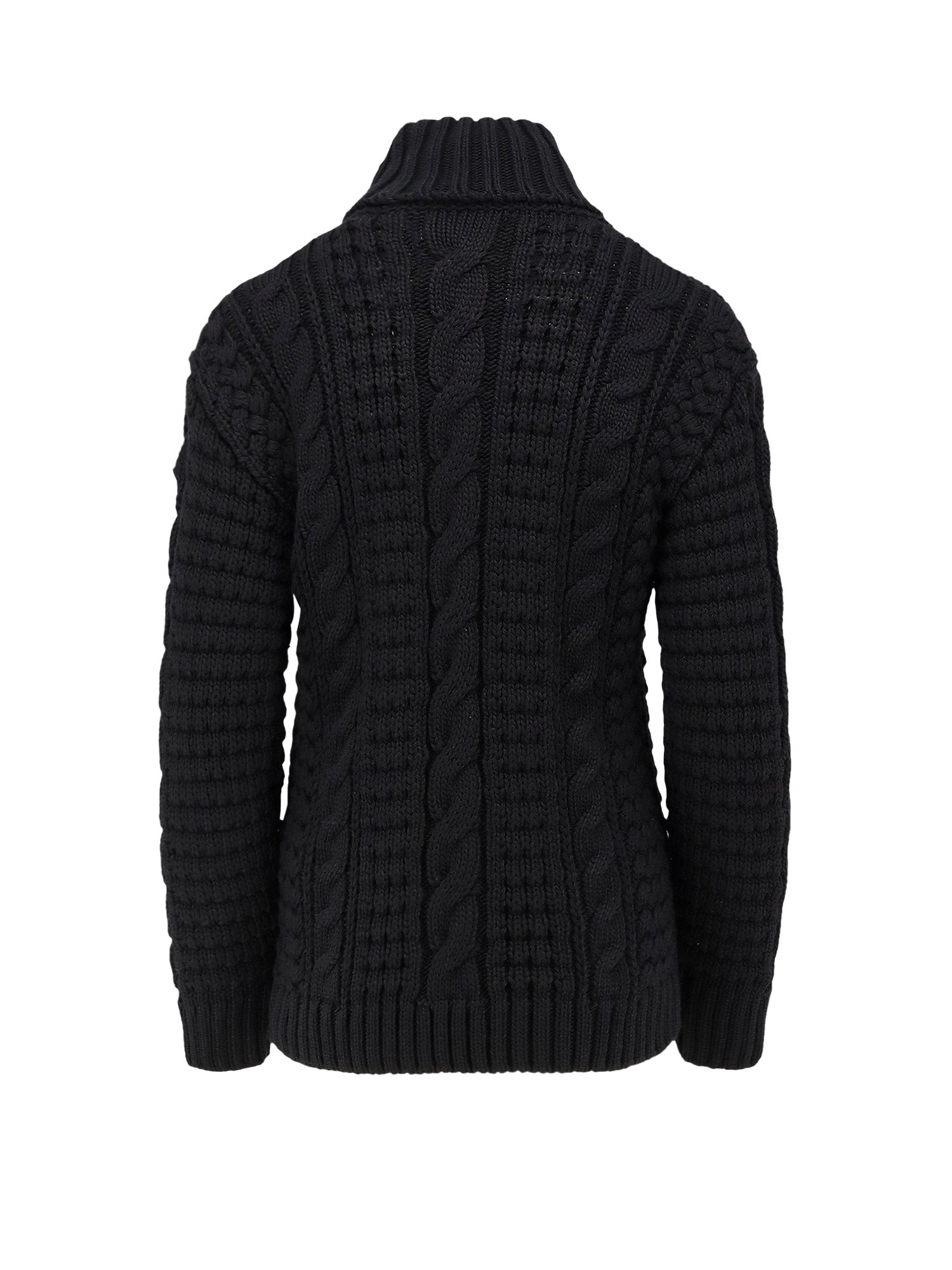 MONCLER GENIUS Sweaters Black Viscosa Elastan - XS