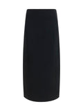 Khaite Lyle Skirt — Black