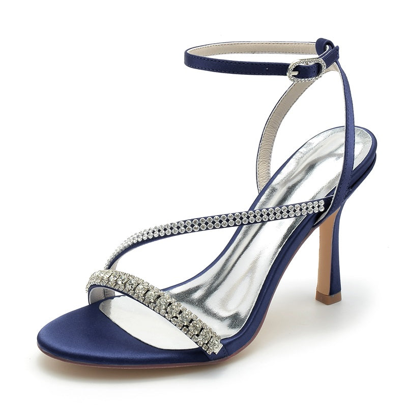 Women's Stiletto Heel Open Toe Wedding Shoes