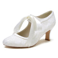 High Heel Round Toe Wedding Shoes For Women