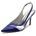Point Toe Slingback Heel Wedding/Party Shoes