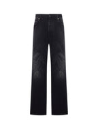 Balenciaga Jeans Black Fade Out Cotone - 36