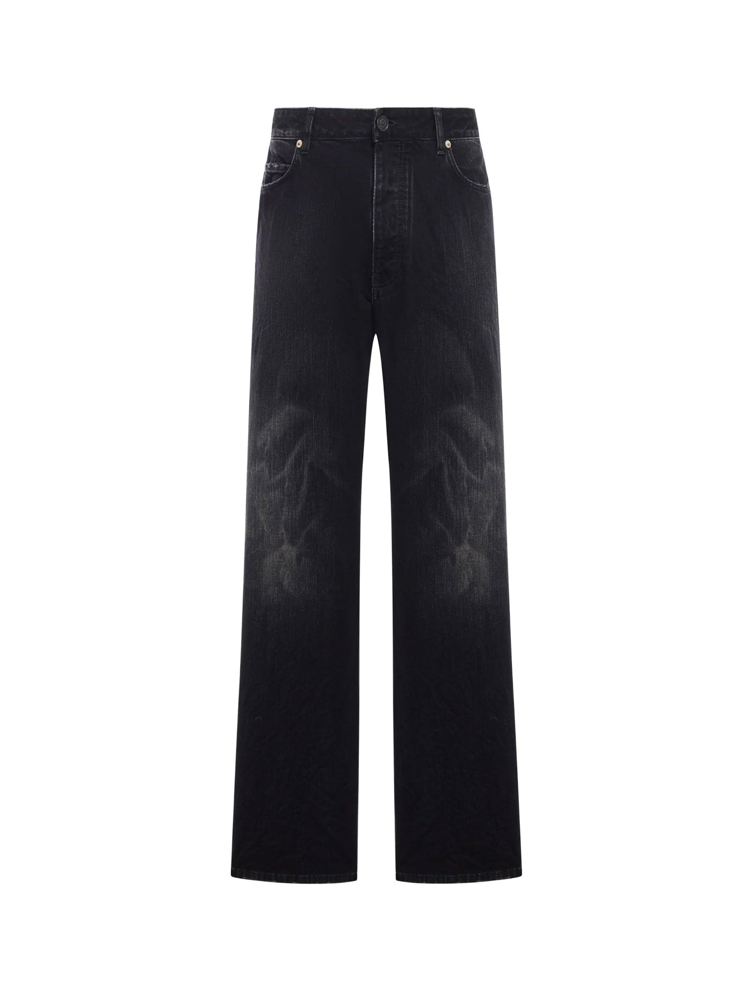 Balenciaga Jeans Black Fade Out Cotone - 36