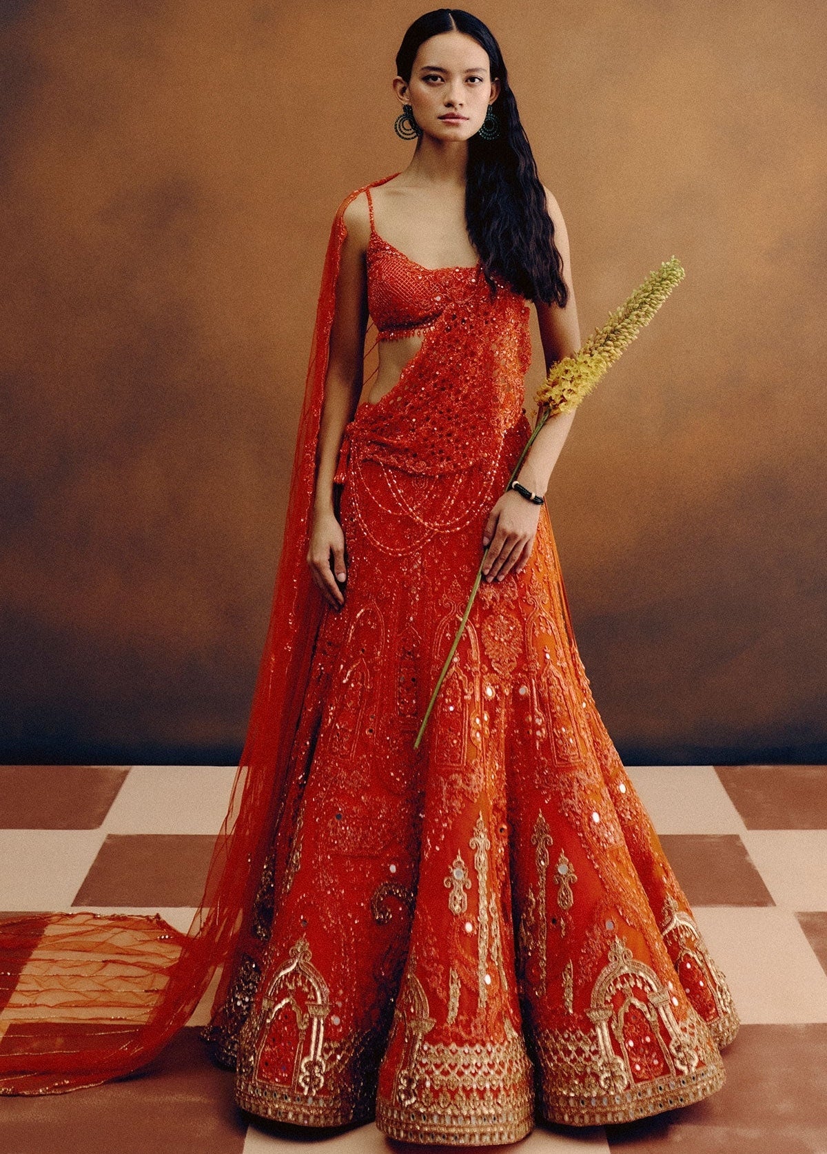 Citrine Dawn Bridal lehenga By KYNAH, Luxury Indian Fashion & Bridal Wear