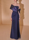 Elegant Sleeveless Floor-Length Elastic Satin Mother Of The Bride Dresses